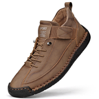 Oliver | Men's Lace-Up Trainers | Leather · Eltrendio