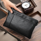 Oliver | Men's Leather Clutch Bag | Wrist Strap · Eltrendio