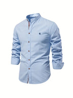 Oliver | Men's Long-Sleeve Shirt | Button-Up · Eltrendio