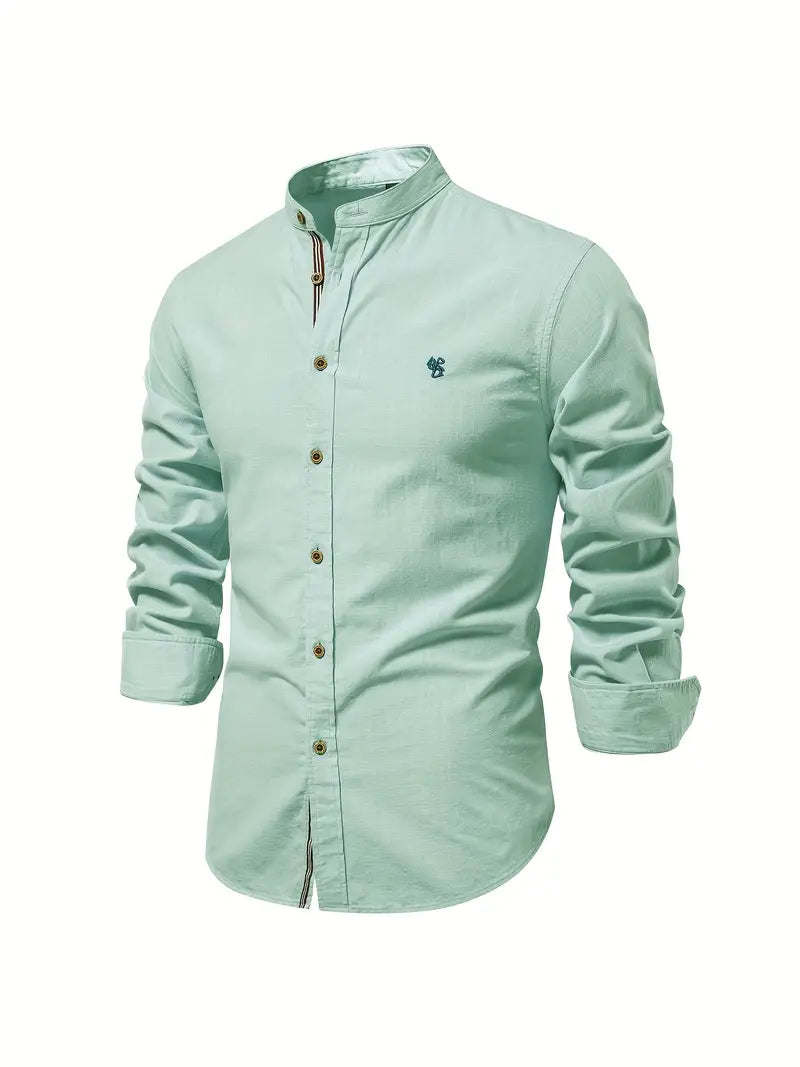 Oliver | Men's Long-Sleeve Shirt | Button-Up · Eltrendio