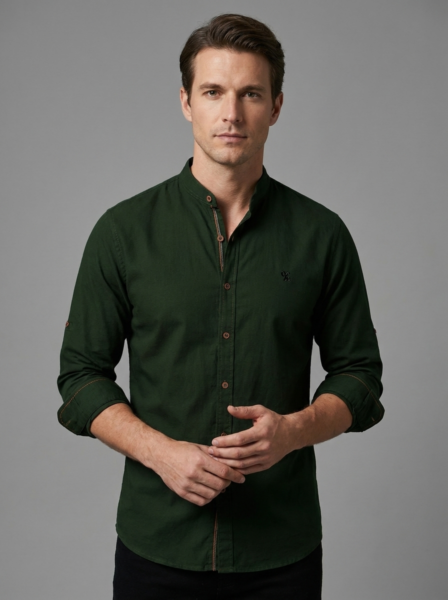 Edward | Men's Long-Sleeve Shirt | Button-Up-Eltrendio
