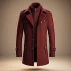Oliver | Men's Mid-Length Coat | Zip Front · Eltrendio