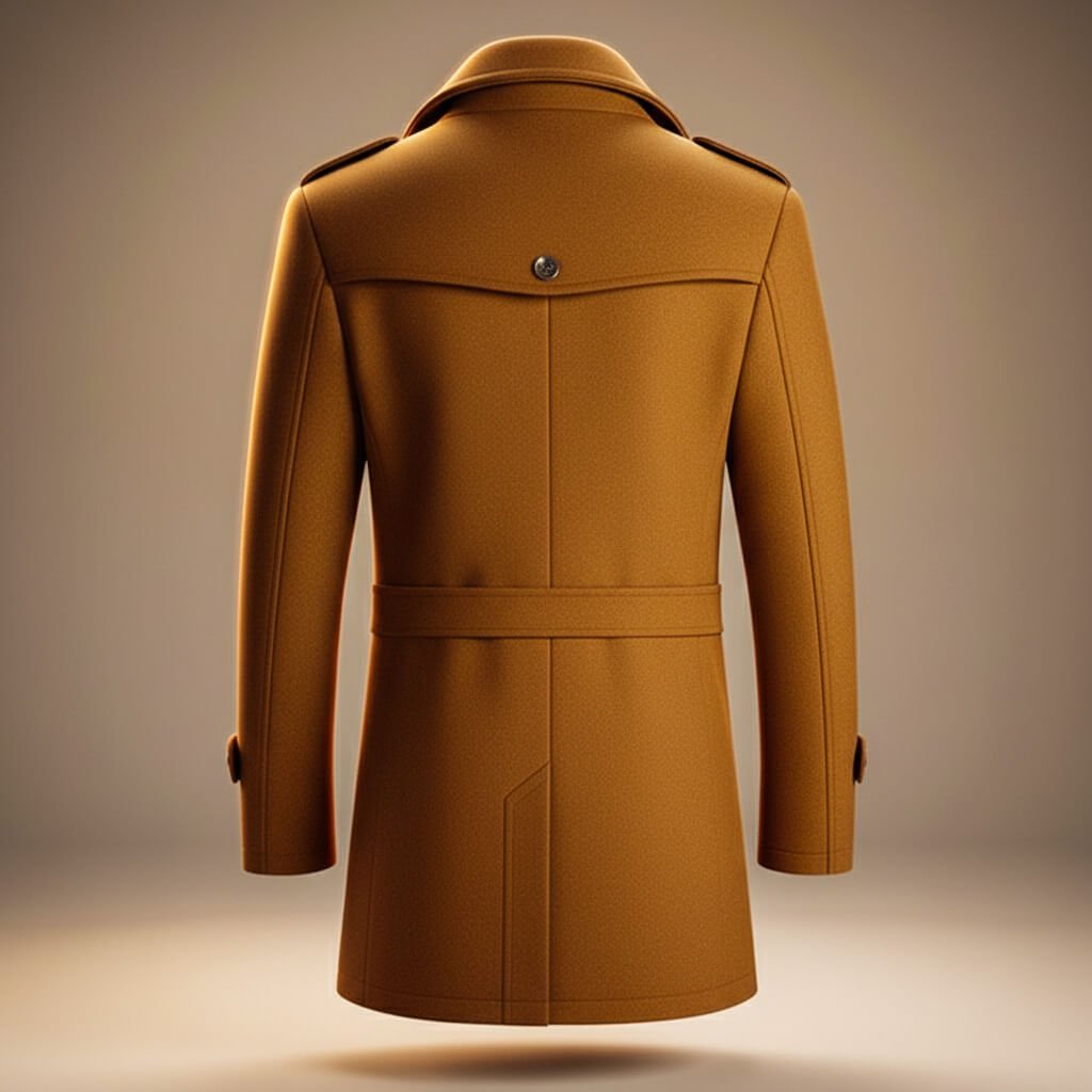 Oliver | Men's Mid-Length Coat | Zip Front · Eltrendio