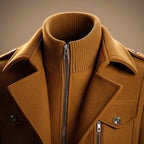Oliver | Men's Mid-Length Coat | Zip Front · Eltrendio