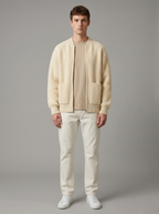 William | Men's Oversized Knit Cardigan | Ribbed-Eltrendio