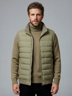 Oliver | Men's Padded Gilet | Fleece-Lined-Eltrendio