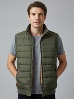 Oliver | Men's Padded Gilet | Fleece-Lined-Eltrendio