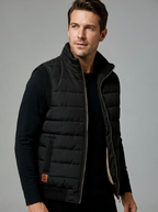 Oliver | Men's Padded Gilet | Fleece-Lined-Eltrendio