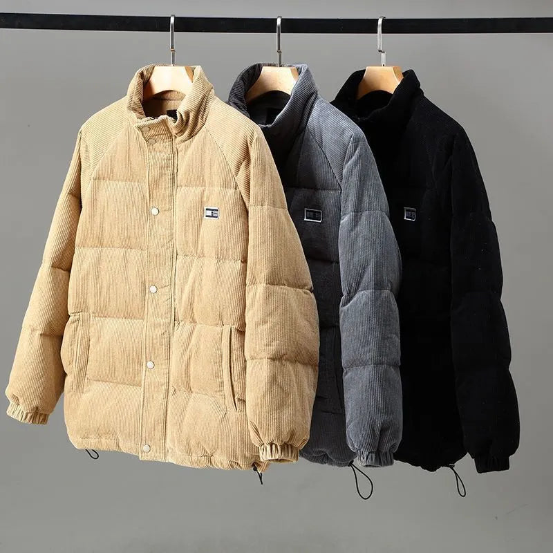 Oliver | Men's Padded Jacket | Corduroy · Eltrendio