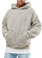 Oliver | Men's Pullover Hoodie | Fleece Teddy · Eltrendio