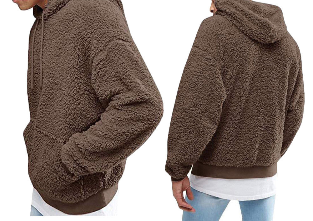 Oliver | Men's Pullover Hoodie | Fleece Teddy · Eltrendio