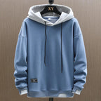 Oliver | Men's Pullover Hoodie | Two-Tone · Eltrendio