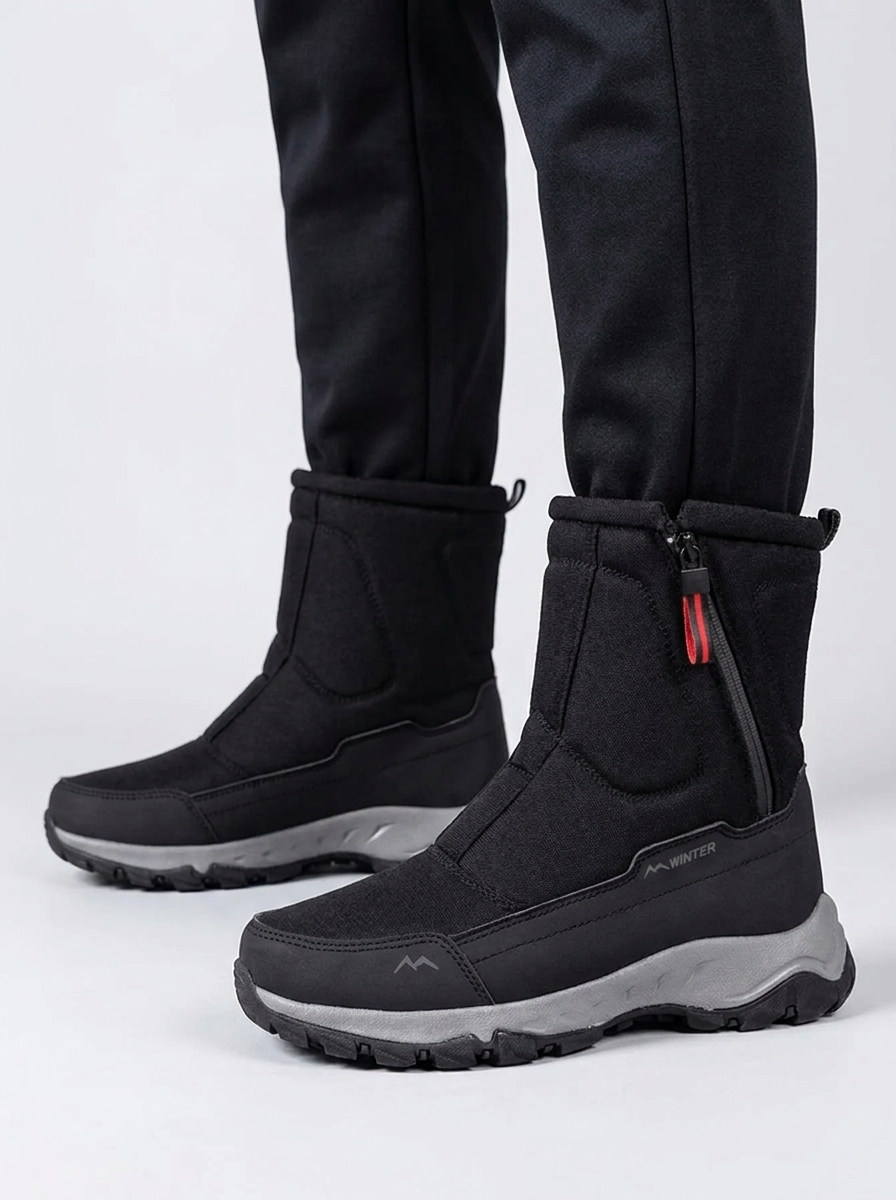 Arlo | Men's Side-Zip Winter Boots | Non-Slip Sole-Eltrendio