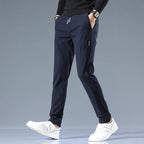 Oliver | Men's Slim-Fit Trousers | Drawstring Waist · Eltrendio