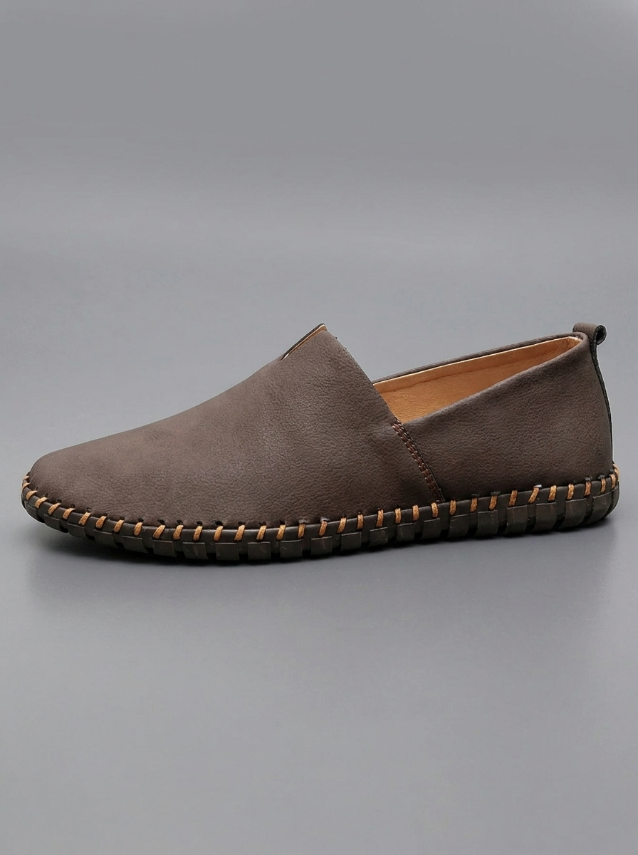 Elijah | Men's Slip-On Loafers | Leather-Eltrendio