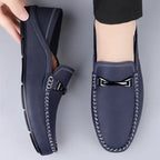 Oliver | Men's Slip-On Loafers | Metal Buckle · Eltrendio
