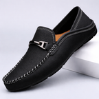 Oliver | Men's Slip-On Loafers | Metal Buckle · Eltrendio