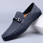 Oliver | Men's Slip-On Loafers | Metal Buckle · Eltrendio