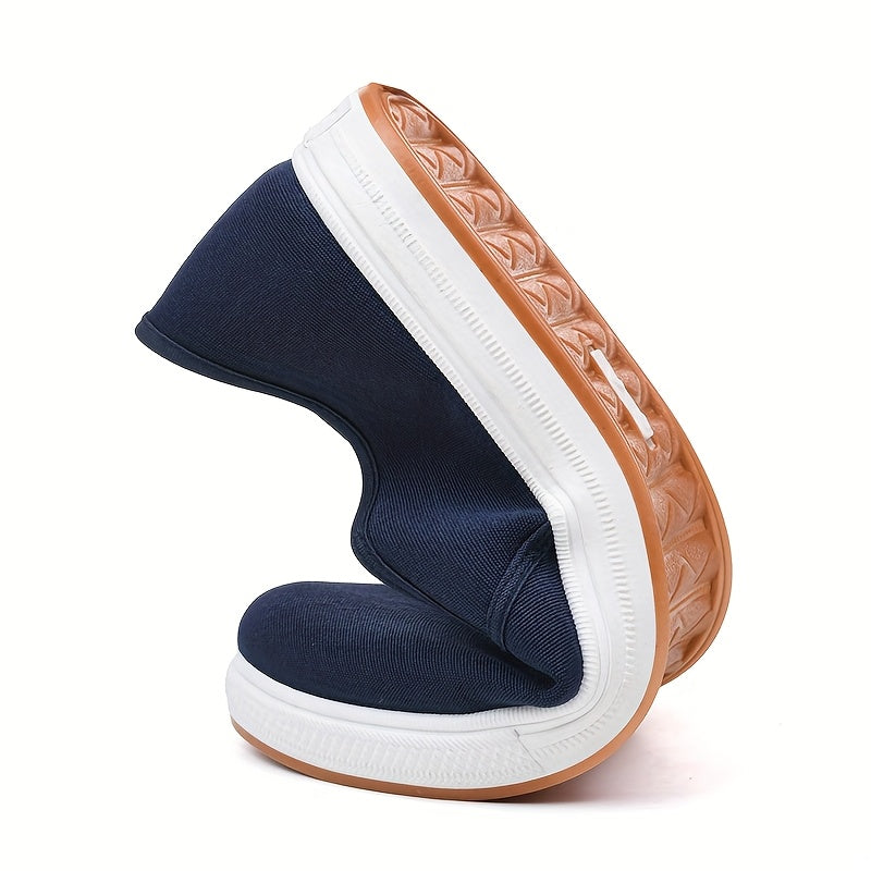 Oliver | Men's Slip-On Trainers | Canvas · Eltrendio