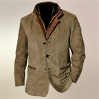 Oliver | Men's Tailored Jacket | Suede · Eltrendio