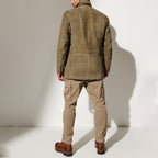 Oliver | Men's Tailored Jacket | Suede · Eltrendio
