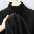 Oliver | Men's Turtleneck Jumper | Ribbed Knit · Eltrendio