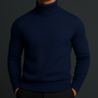 Oliver | Men's Turtleneck Jumper | Ribbed Knit · Eltrendio