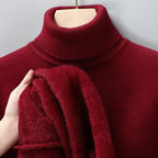Oliver | Men's Turtleneck Jumper | Ribbed Knit · Eltrendio