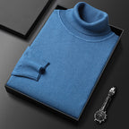 Oliver | Men's Turtleneck Jumper | Ribbed Knit · Eltrendio
