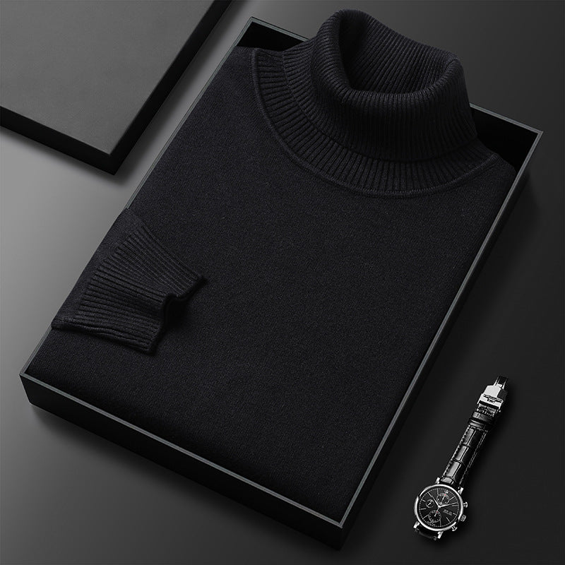 Oliver | Men's Turtleneck Jumper | Ribbed Knit · Eltrendio