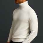 Oliver | Men's Turtleneck Jumper | Ribbed Knit · Eltrendio