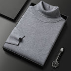 Oliver | Men's Turtleneck Jumper | Ribbed Knit · Eltrendio