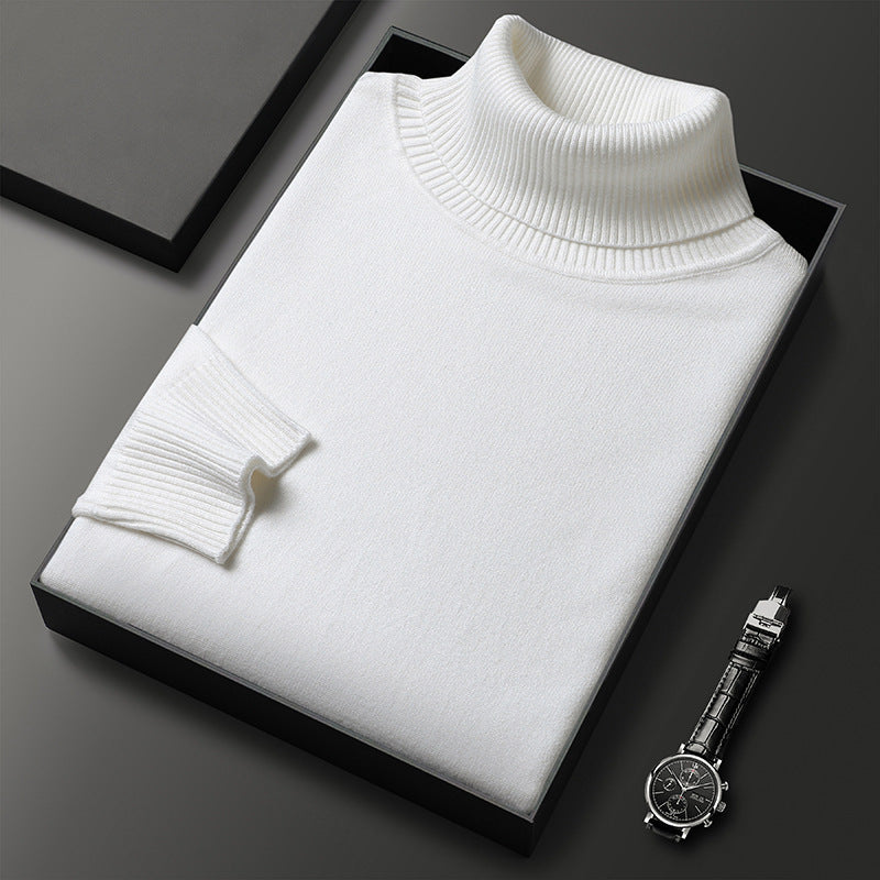 Oliver | Men's Turtleneck Jumper | Ribbed Knit · Eltrendio