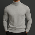 Oliver | Men's Turtleneck Jumper | Ribbed Knit · Eltrendio