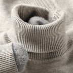 Oliver | Men's Turtleneck Jumper | Ribbed Knit · Eltrendio