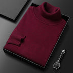 Oliver | Men's Turtleneck Jumper | Ribbed Knit · Eltrendio