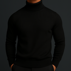 Oliver | Men's Turtleneck Jumper | Ribbed Knit · Eltrendio