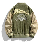 Oliver | Men's Varsity Jacket | Embroidered Patches · Eltrendio