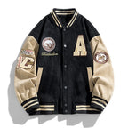 Oliver | Men's Varsity Jacket | Embroidered Patches · Eltrendio