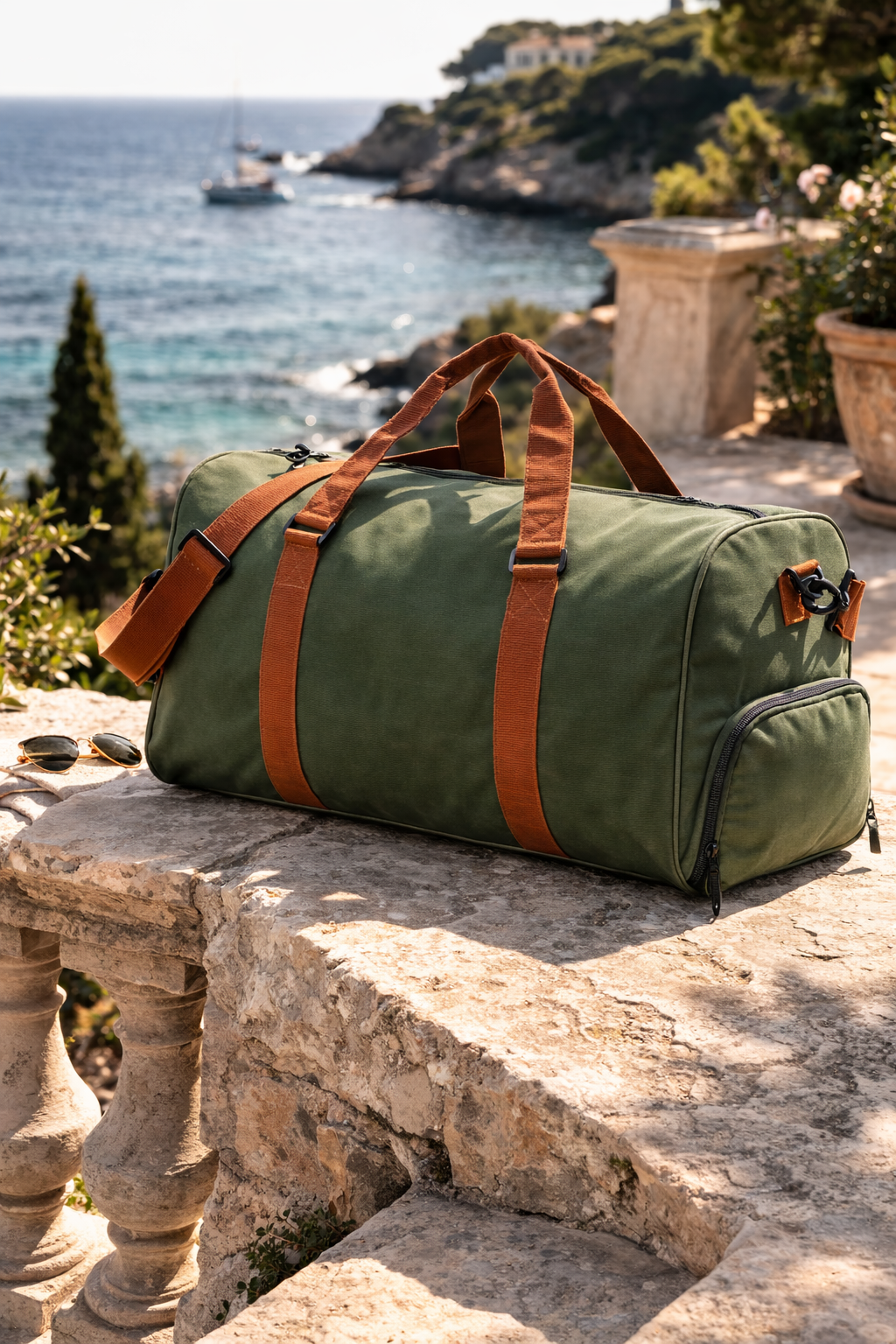Oliver | Men's Weekend Holdall | Canvas Travel Bag · Eltrendio