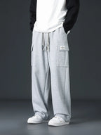 Oliver | Men's Wide-Leg Joggers | Cargo Pocket · Eltrendio