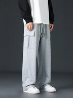 Oliver | Men's Wide-Leg Joggers | Cargo Pocket · Eltrendio