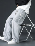Oliver | Men's Wide-Leg Joggers | Cargo Pocket · Eltrendio