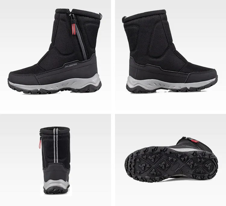 Oliver | Men's Winter Snow Boots | Fleece-Lined · Eltrendio