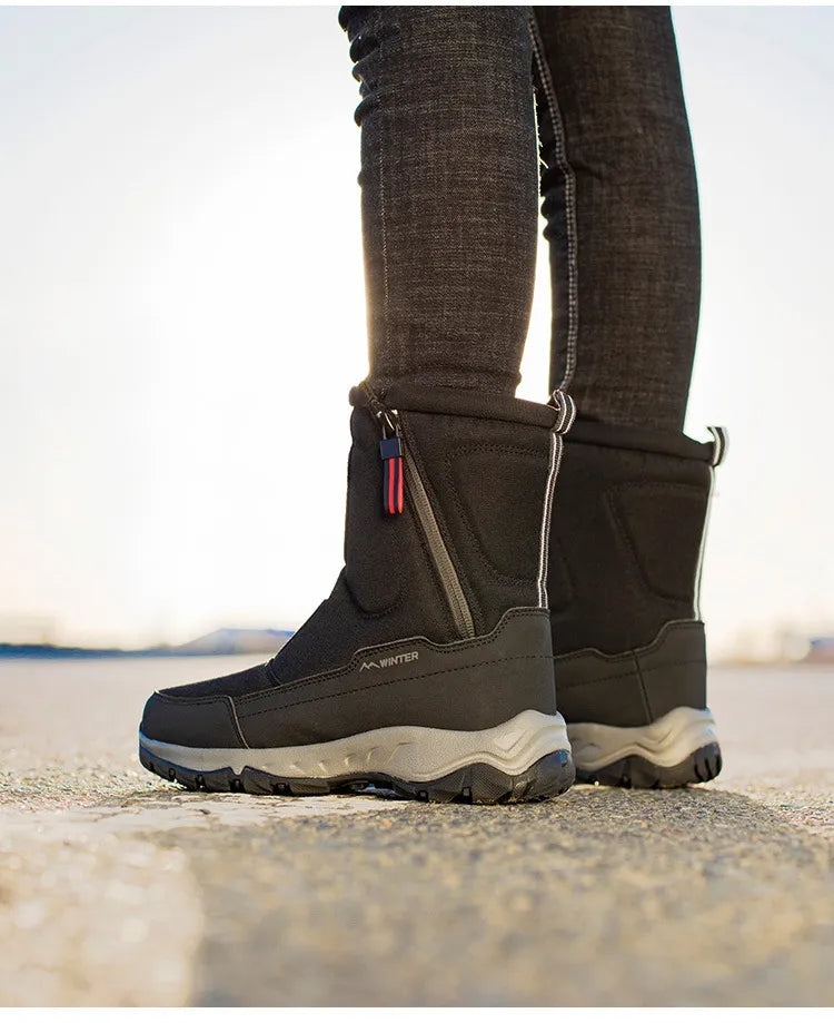 Oliver | Men's Winter Snow Boots | Fleece-Lined · Eltrendio