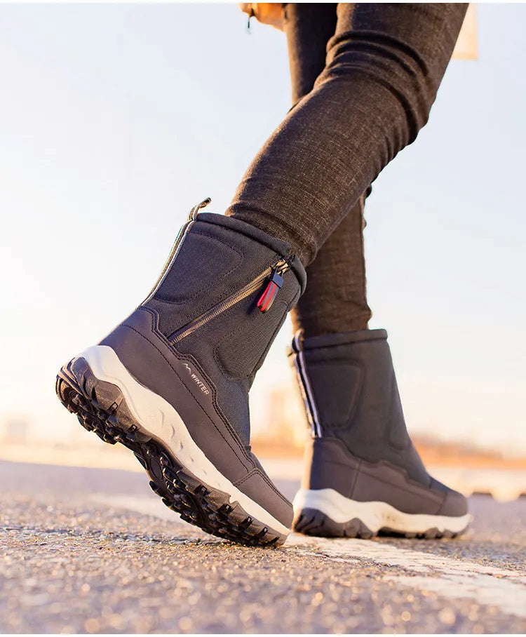 Oliver | Men's Winter Snow Boots | Fleece-Lined · Eltrendio