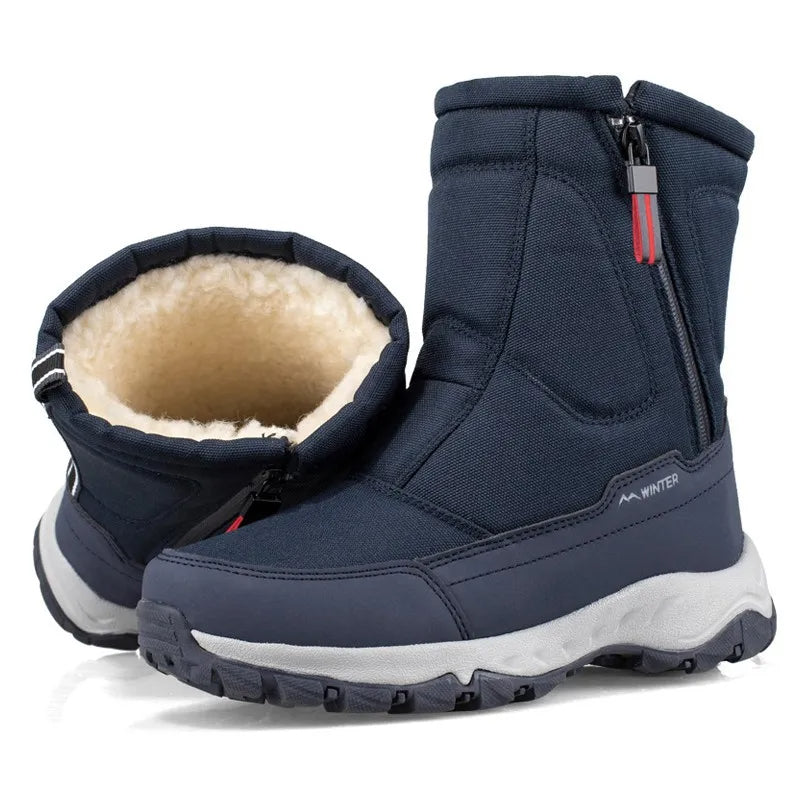 Oliver | Men's Winter Snow Boots | Fleece-Lined · Eltrendio