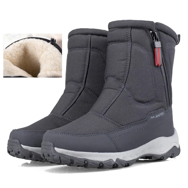 Oliver | Men's Winter Snow Boots | Fleece-Lined · Eltrendio