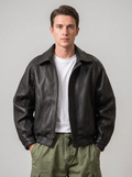 Noah | Men's Zip Jacket | Leather-Eltrendio