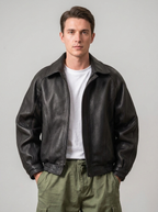 Noah | Men's Zip Jacket | Leather-Eltrendio